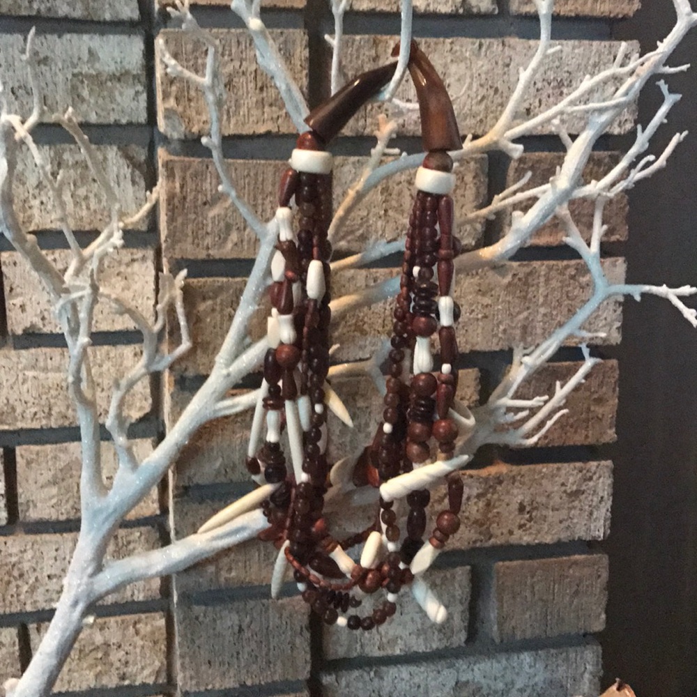 Statement Necklace. Multi Loop. - image 1